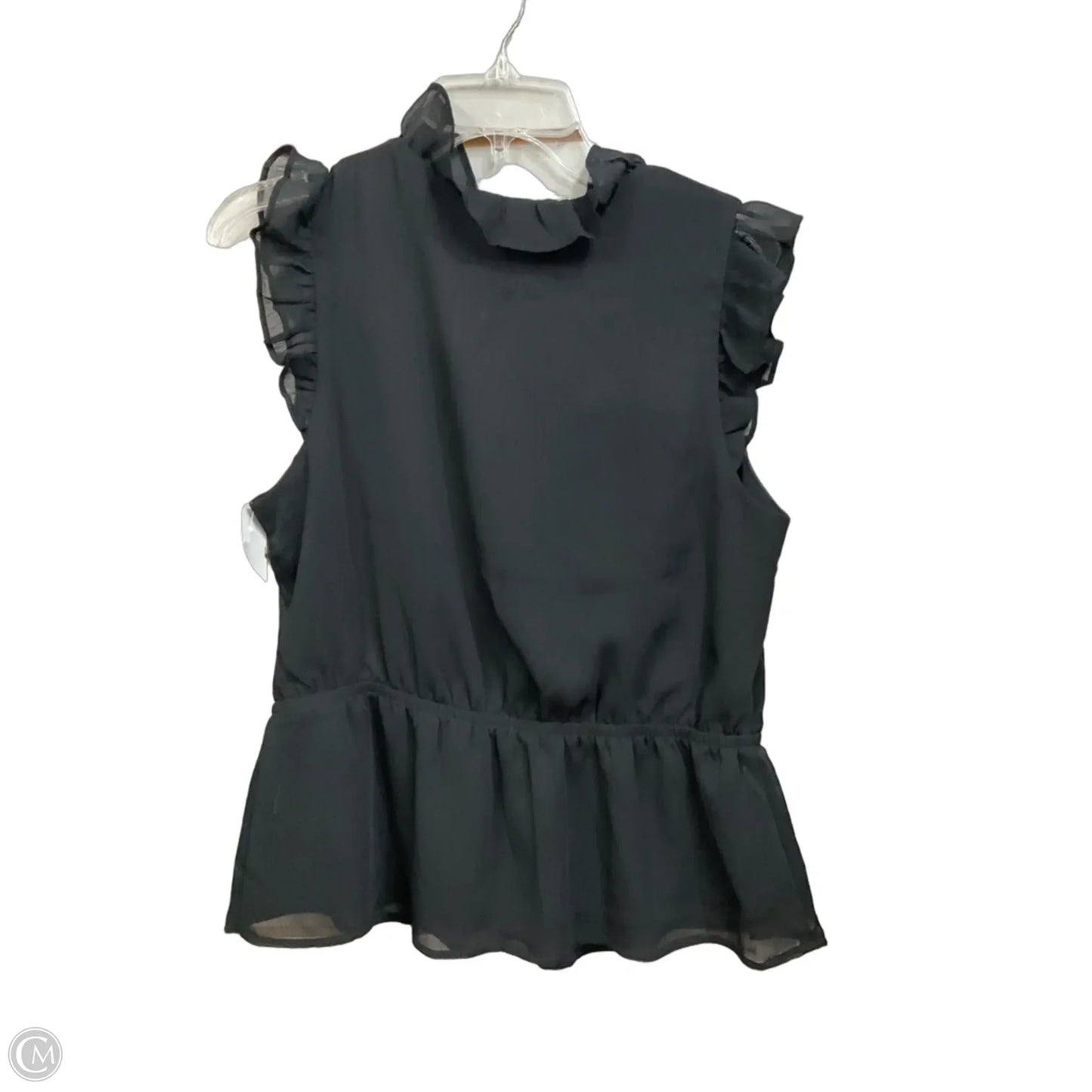 Top Sleeveless By Banana Republic In Black, Size: Mp