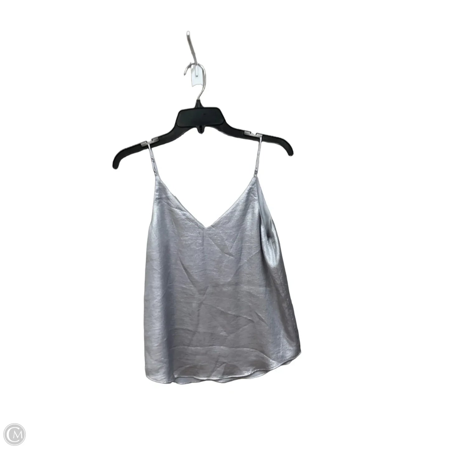 Top Cami By Express In Silver, Size: S
