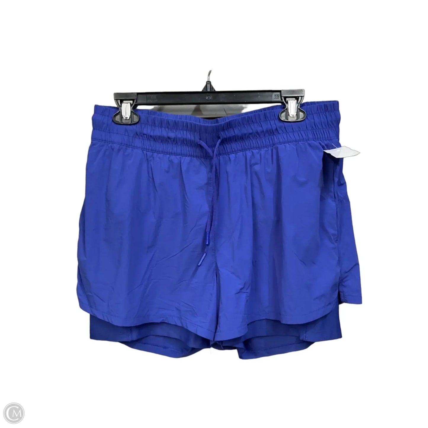 Athletic Shorts By Spyder In Blue, Size: L