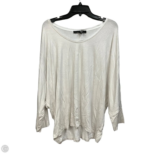 Top 3/4 Sleeve By White House Black Market In White, Size: Xl