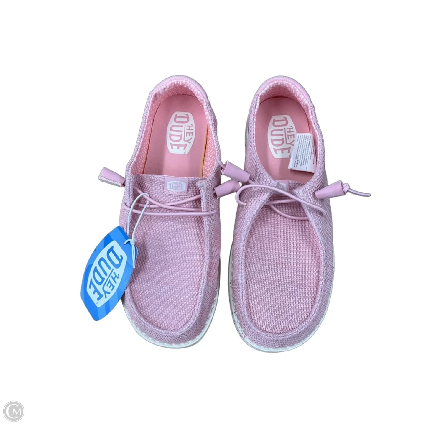 Shoes Flats By Hey Dude In Pink, Size: 8