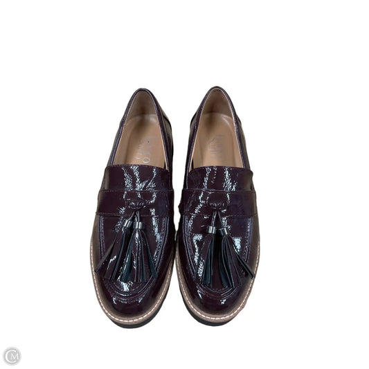 Shoes Flats By Franco Sarto In Maroon, Size: 6