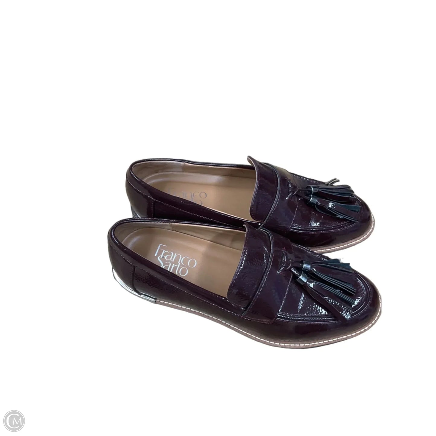 Shoes Flats By Franco Sarto In Maroon, Size: 6