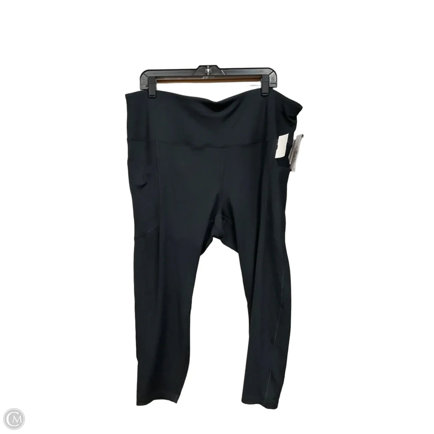 Athletic Leggings Capris By Nike Apparel In Black, Size: 3x