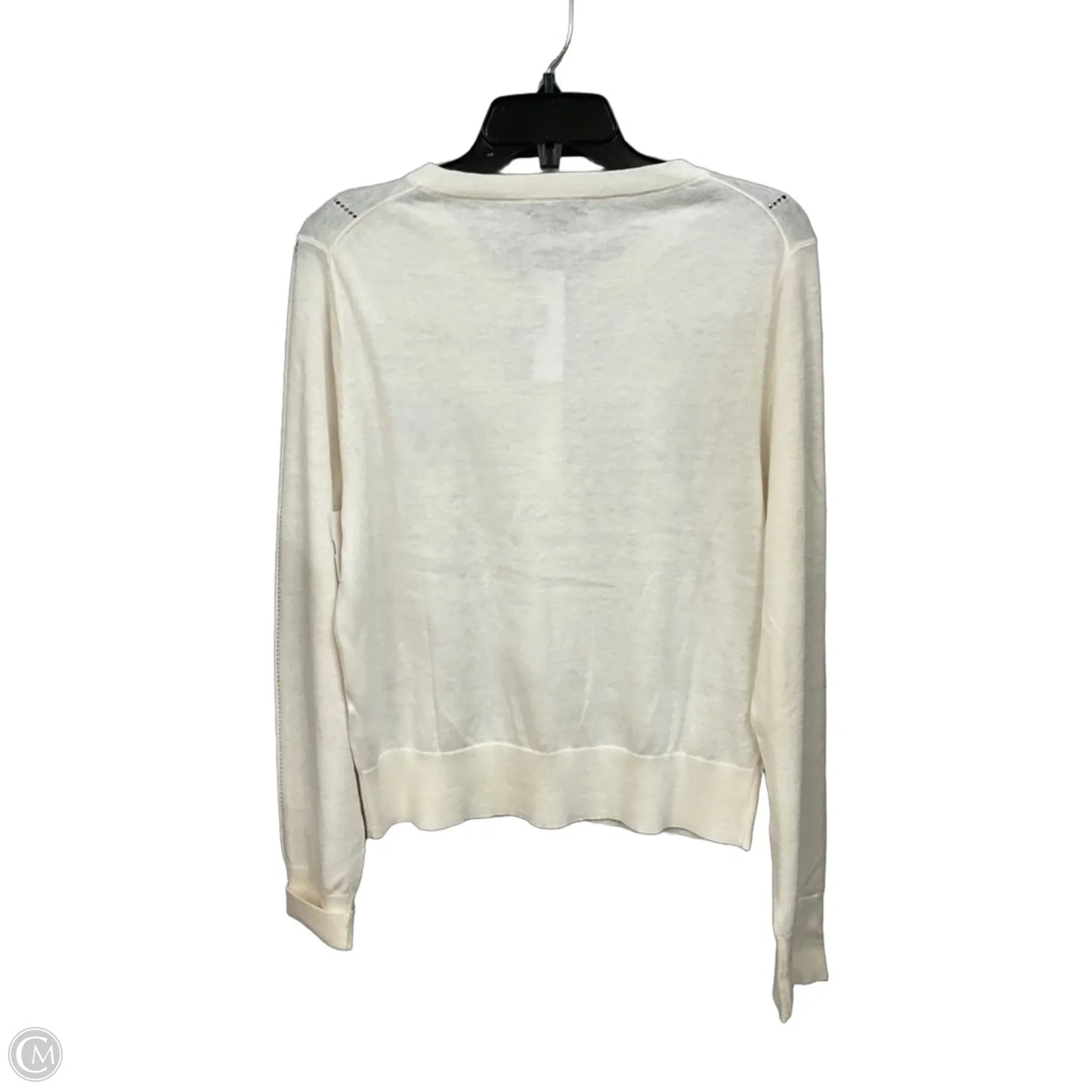 Cardigan By J. Crew In Cream, Size: L