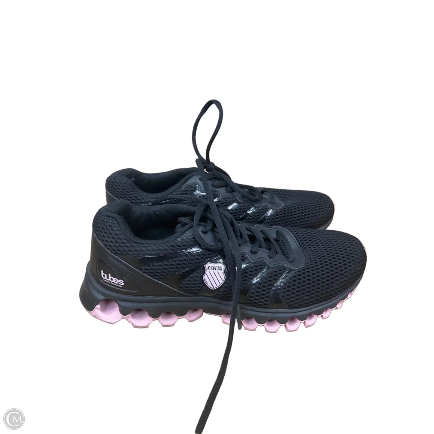 Shoes Athletic By K Swiss In Black & Pink, Size: 9