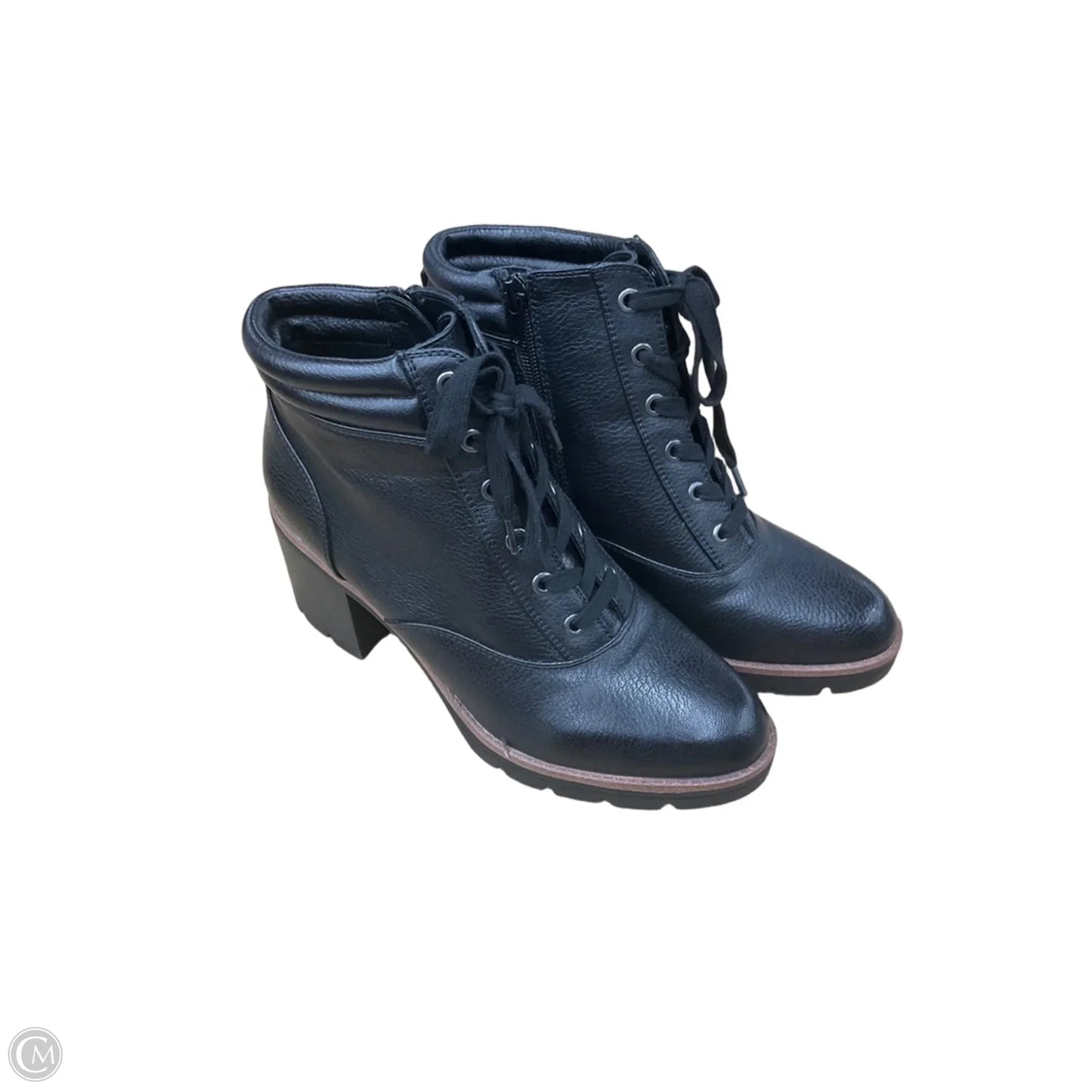 Boots Ankle Heels By Naturalizer In Black, Size: 9