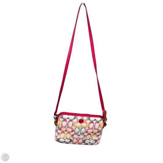 Crossbody Designer By Coach, Size: Medium