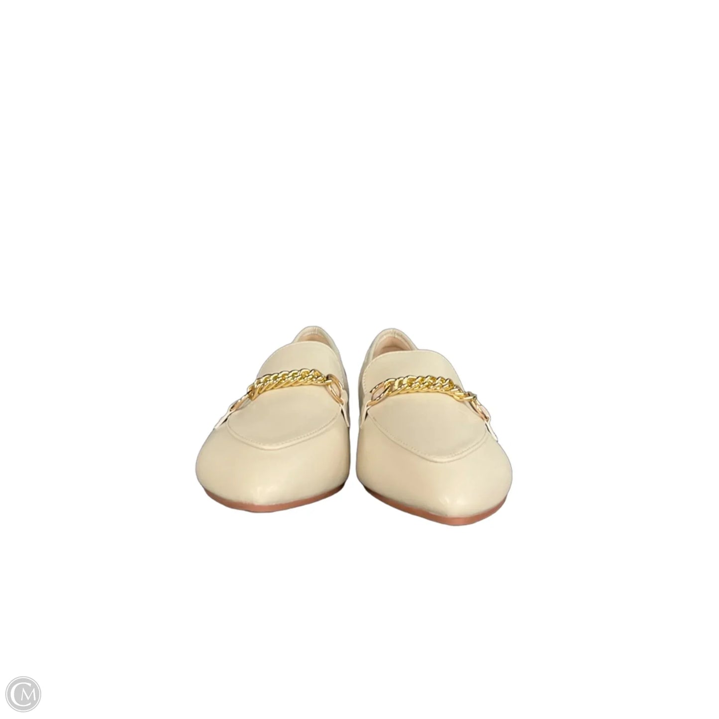 Shoes Flats By Cme In Cream, Size: 10