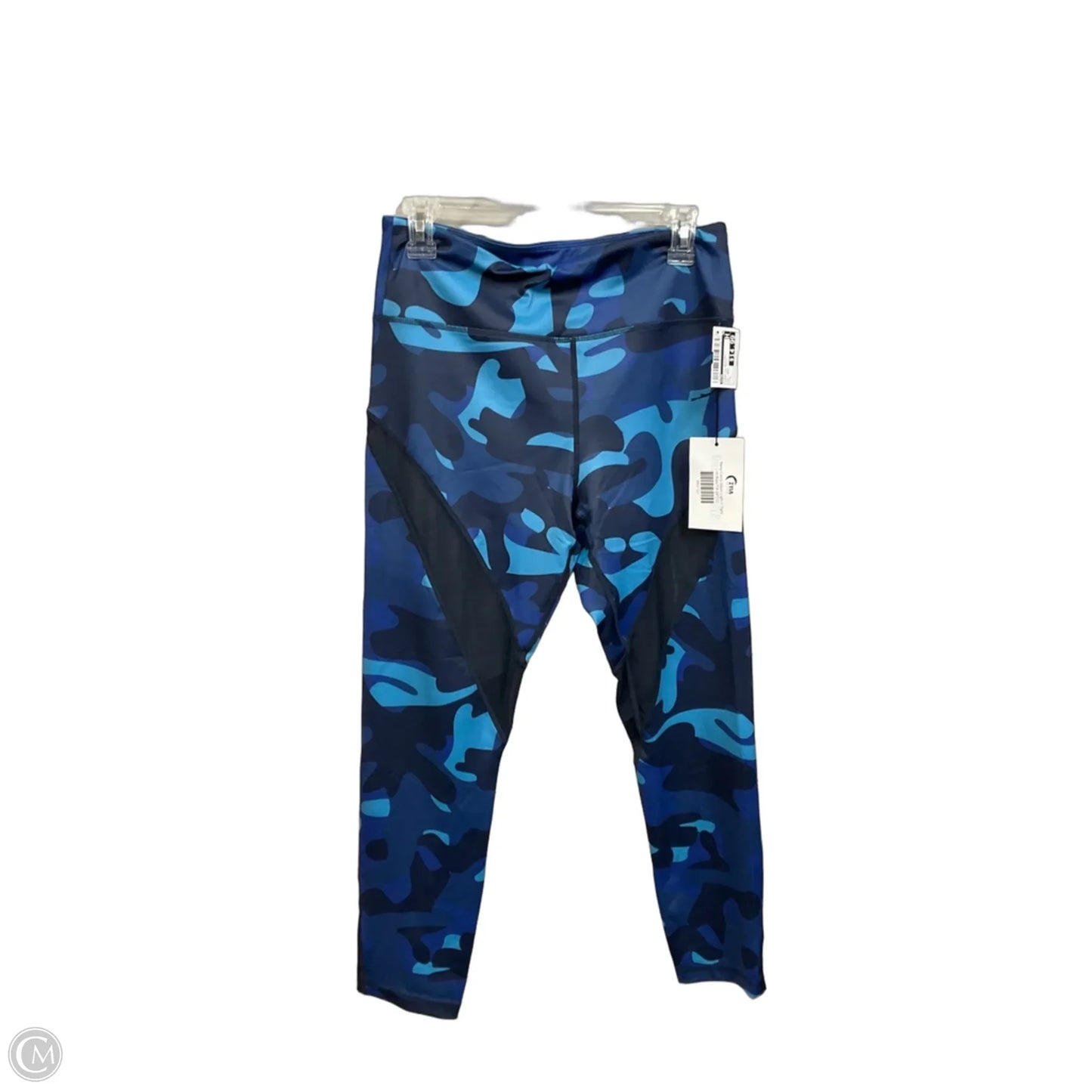 Athletic Leggings By Zyia In Camouflage Print, Size: L