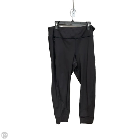 Athletic Pants By Athleta In Black, Size: L