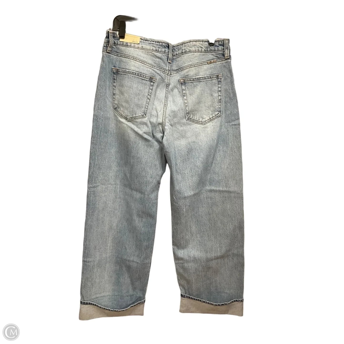 Jeans Wide Leg By Kancan In Blue Denim, Size: 8