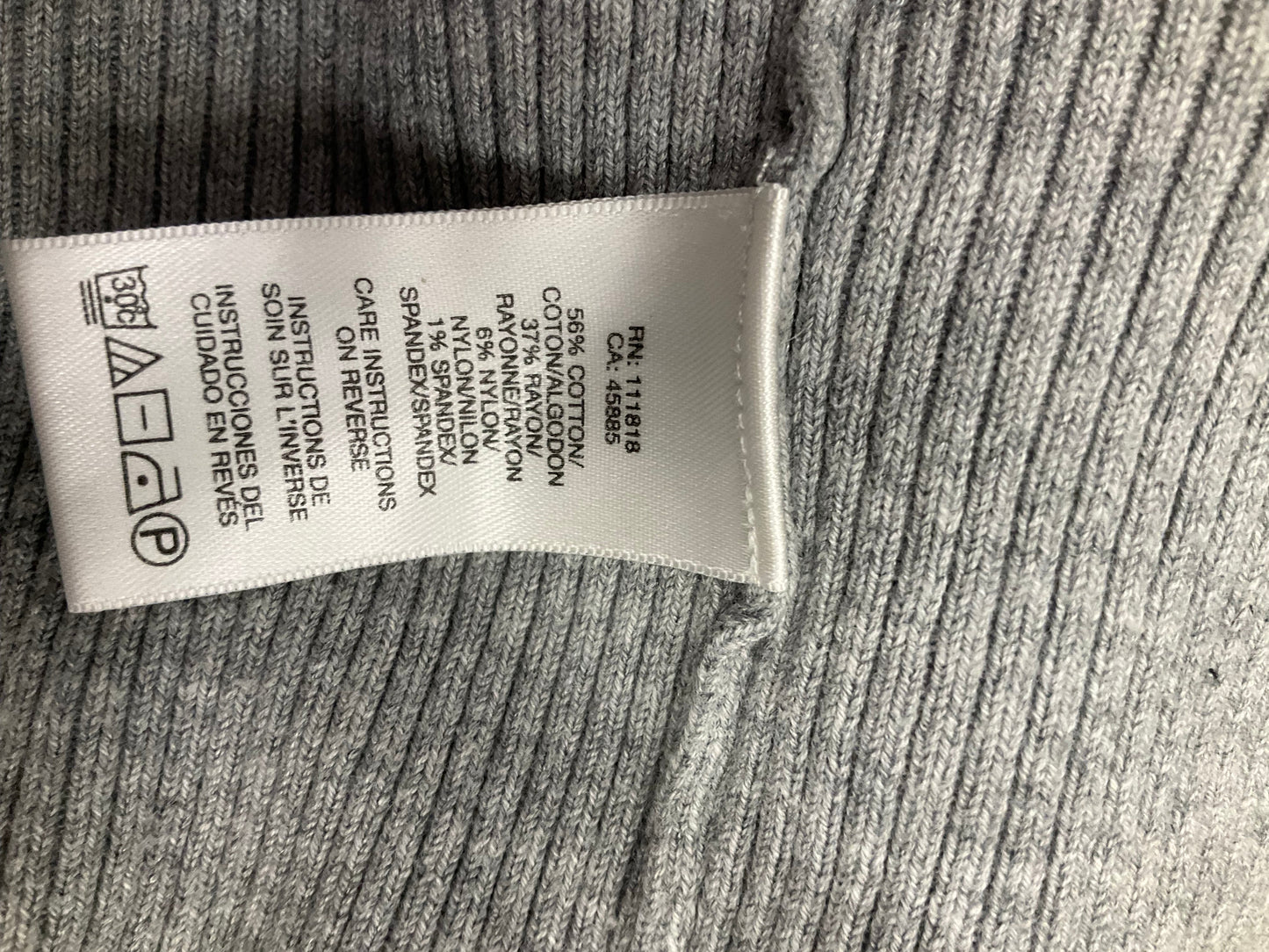 Cardigan By Michael Kors In Grey, Size: L