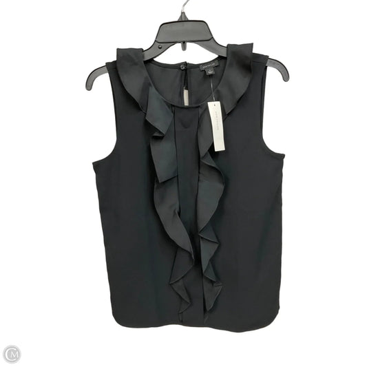 Top Sleeveless By Ann Taylor In Black, Size: S