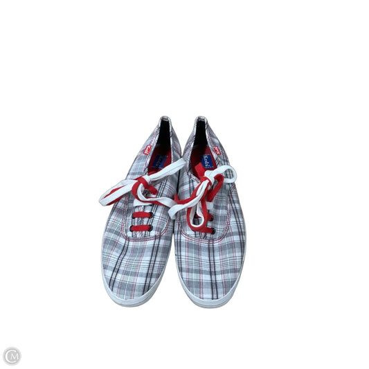 Shoes Sneakers By Keds In Plaid Pattern, Size: 8