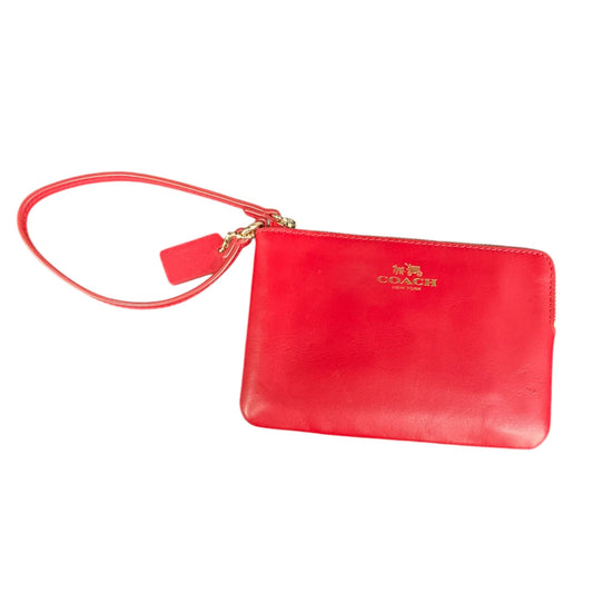 Wristlet Designer By Coach, Size: Small