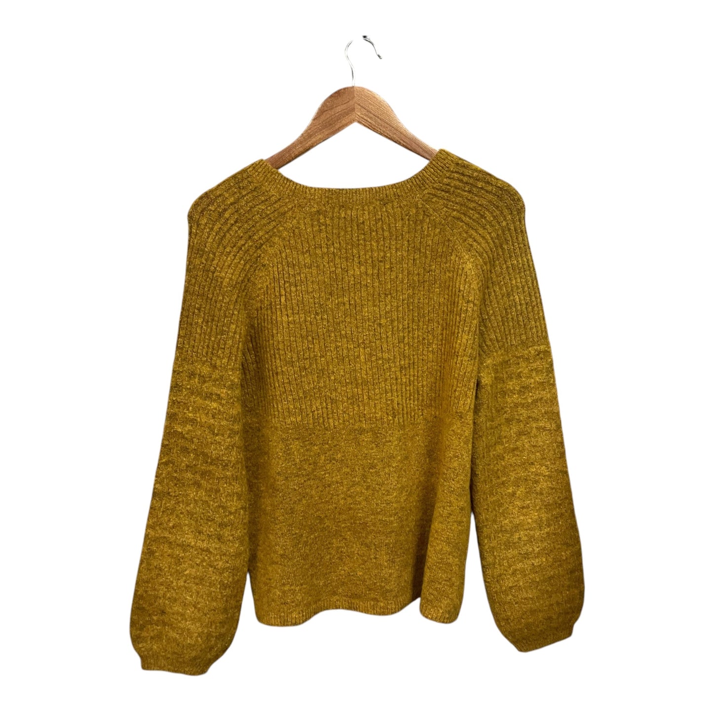 Sweater By Ann Taylor In Yellow, Size: M