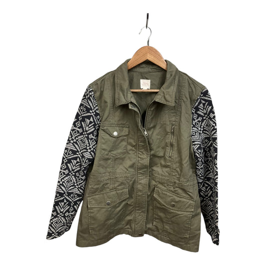 Jacket Utility By Sun & Shadow In Green, Size: Xl