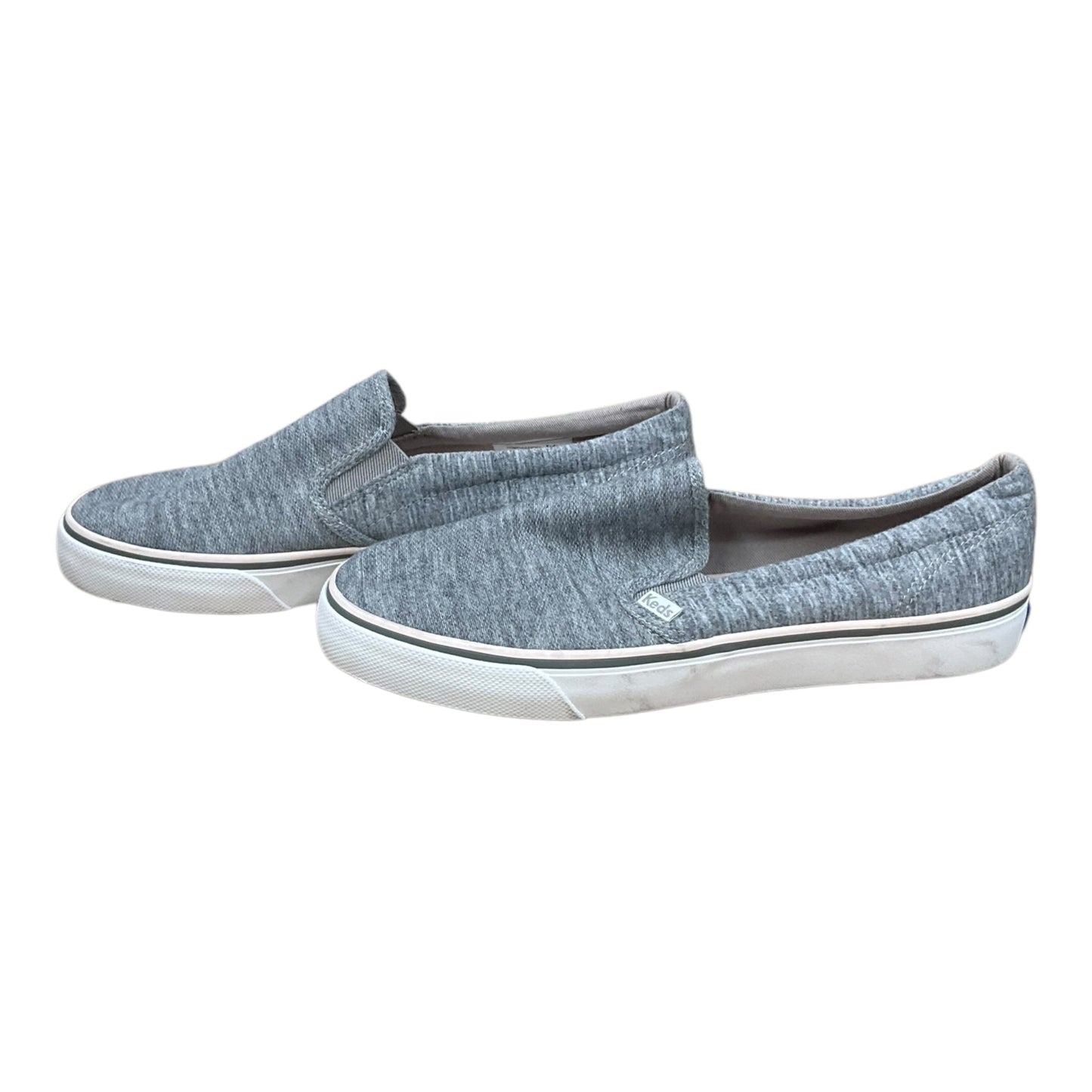 Shoes Flats By Keds In Grey, Size: 9.5