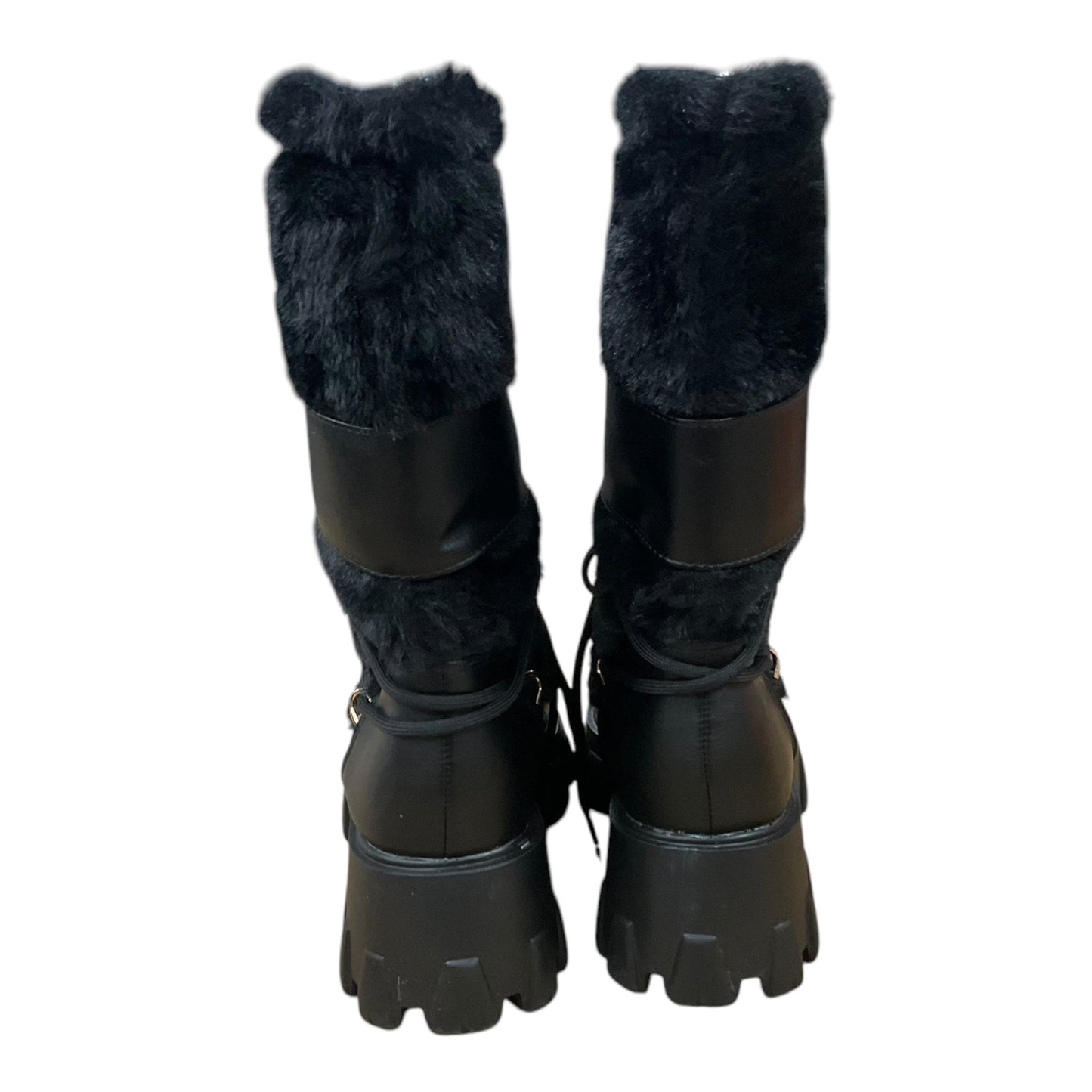 Boots Snow By Clothes Mentor In Black, Size: 10