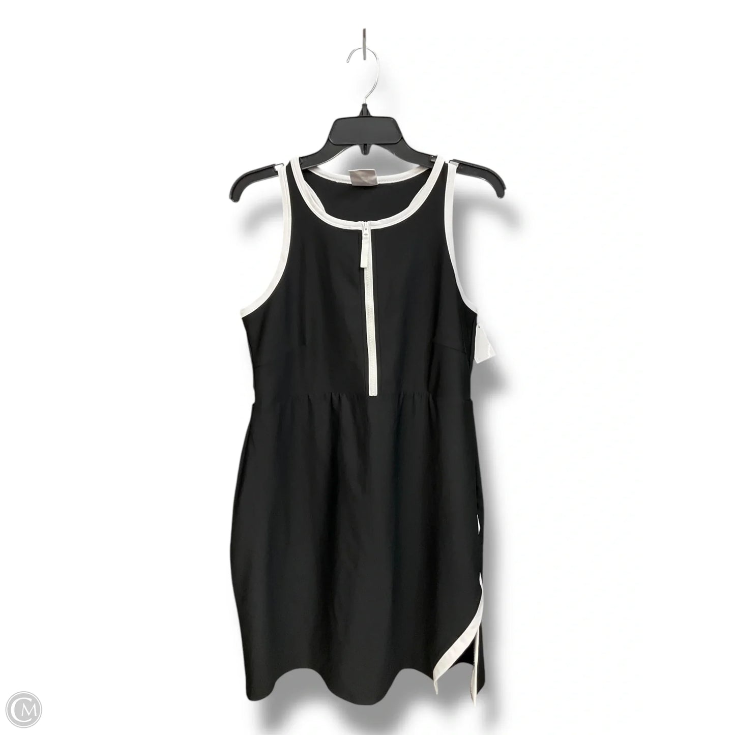 Athletic Dress By Sage In Black & White, Size: Xxl