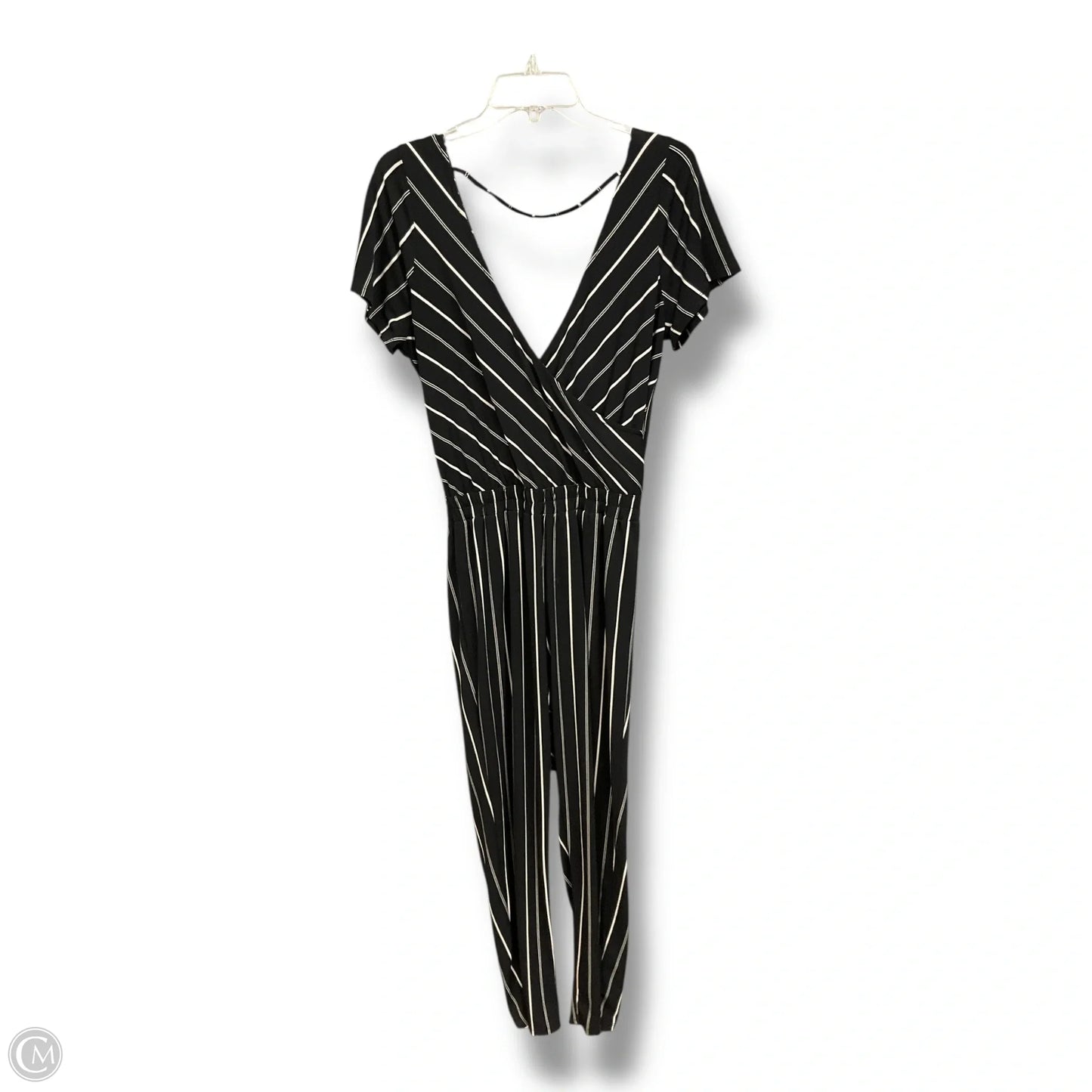 Jumpsuit By Express In Striped Pattern, Size: M