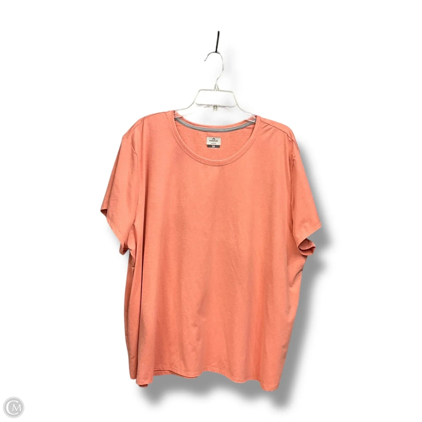 Athletic Top Short Sleeve By Clothes Mentor In Orange, Size: 3x