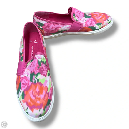 Shoes Sneakers By Isaac Mizrahi Live Qvc In Floral Print, Size: 9
