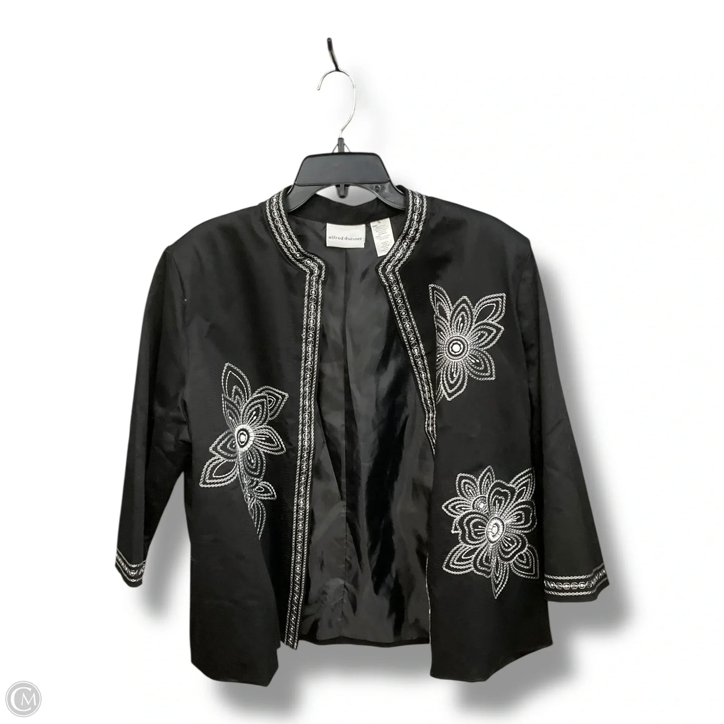 Jacket Other By Alfred Dunner In Black & White, Size: Xl