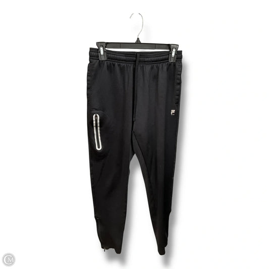 Athletic Pants By Fila In Black, Size: S