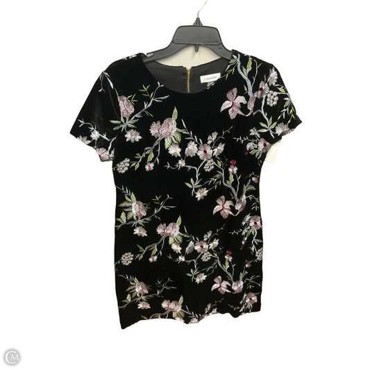 Dress Party Midi By Calvin Klein In Floral Print, Size: L