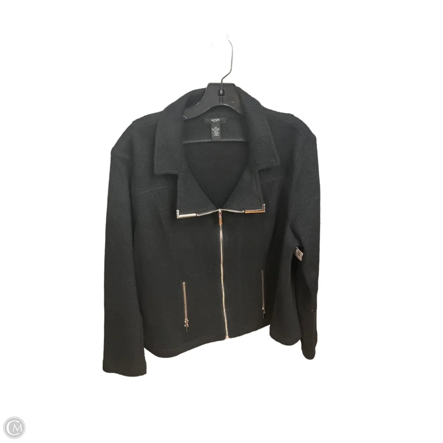 Jacket Other By Alfani In Black, Size: 2x