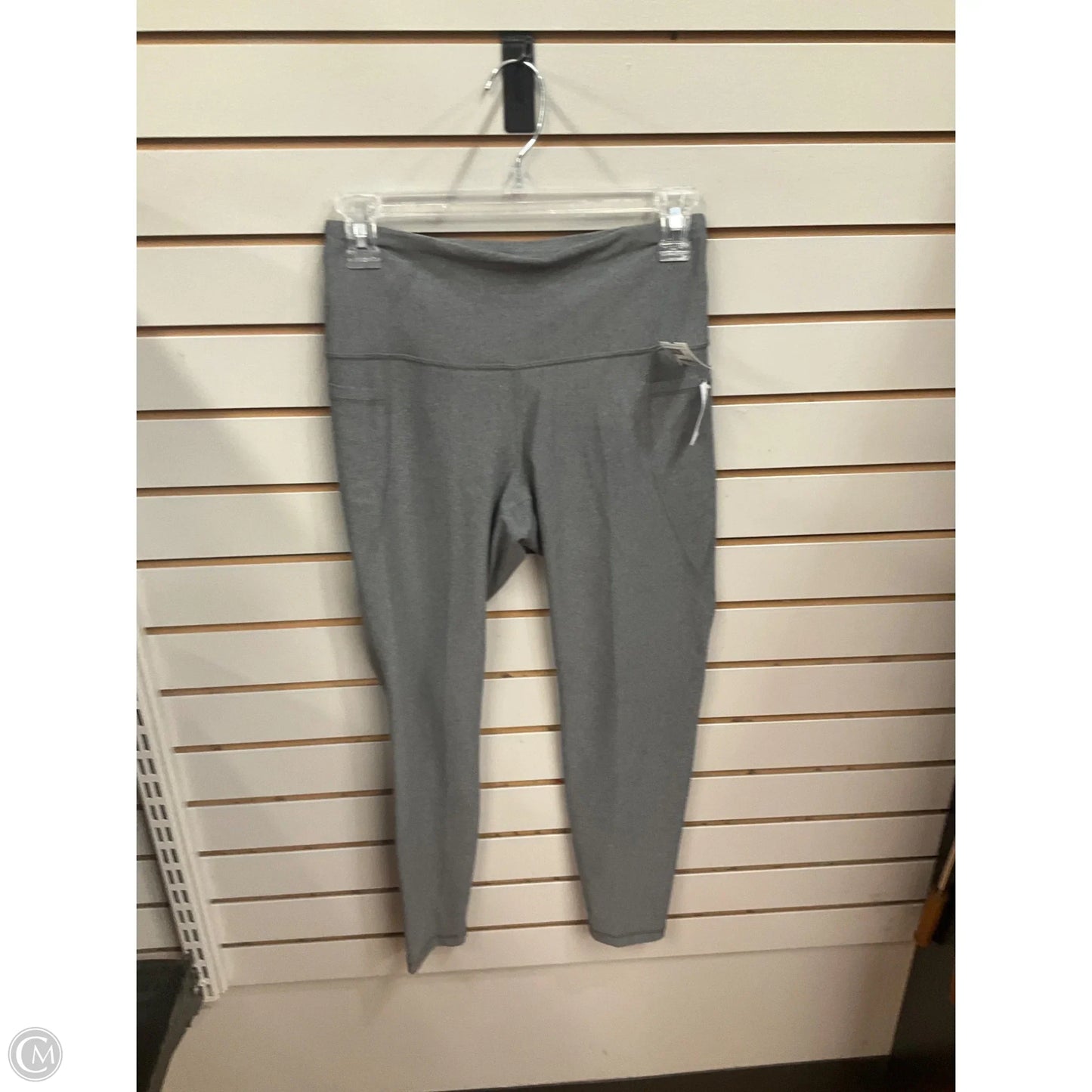 Athletic Leggings By Old Navy In Grey, Size: M