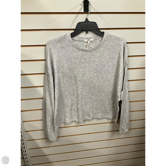 Top Long Sleeve By Z Supply In Grey, Size: Xs