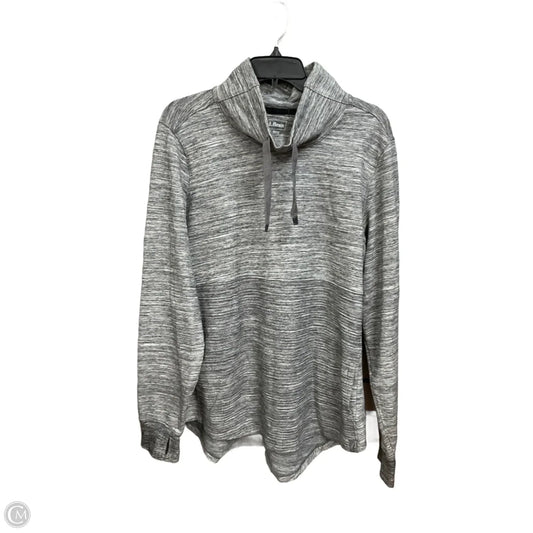 Athletic Sweatshirt Collar By L.l. Bean In Grey, Size: Xl
