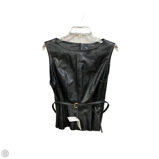 Top Sleeveless By Zara In Black, Size: Xl