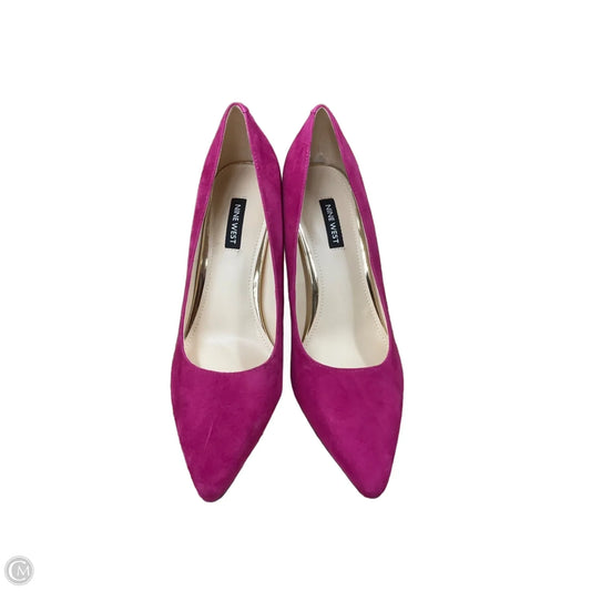 Shoes Heels Stiletto By Nine West In Pink, Size: 8.5