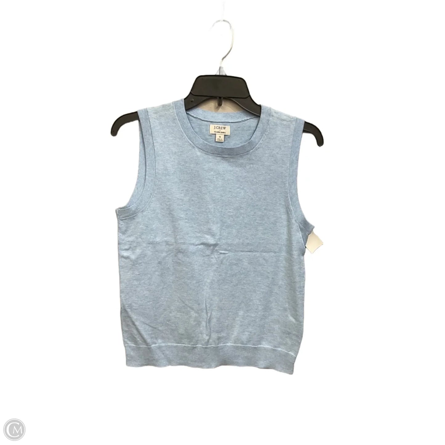 Top Sleeveless By J. Crew In Blue, Size: S