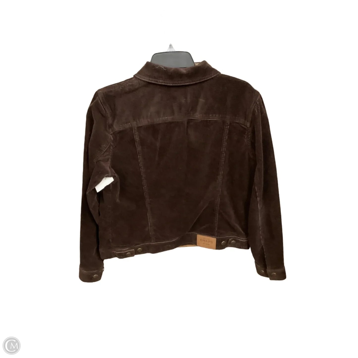 Jacket Other By Chaps In Brown, Size: L