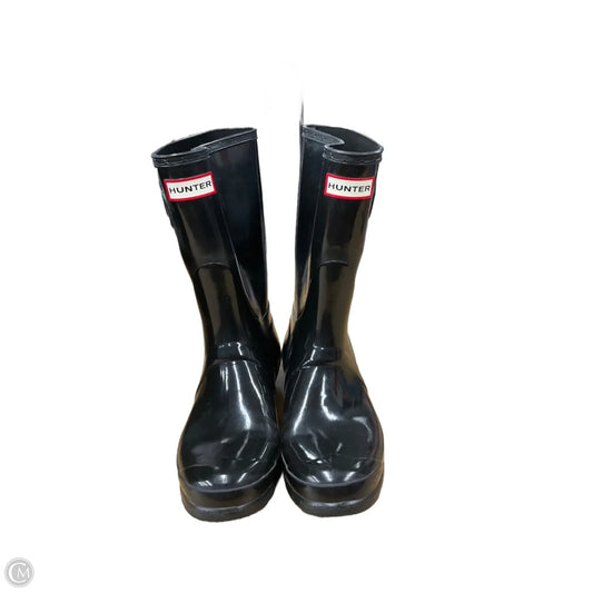Boots Rain By Hunter In Black, Size: 8