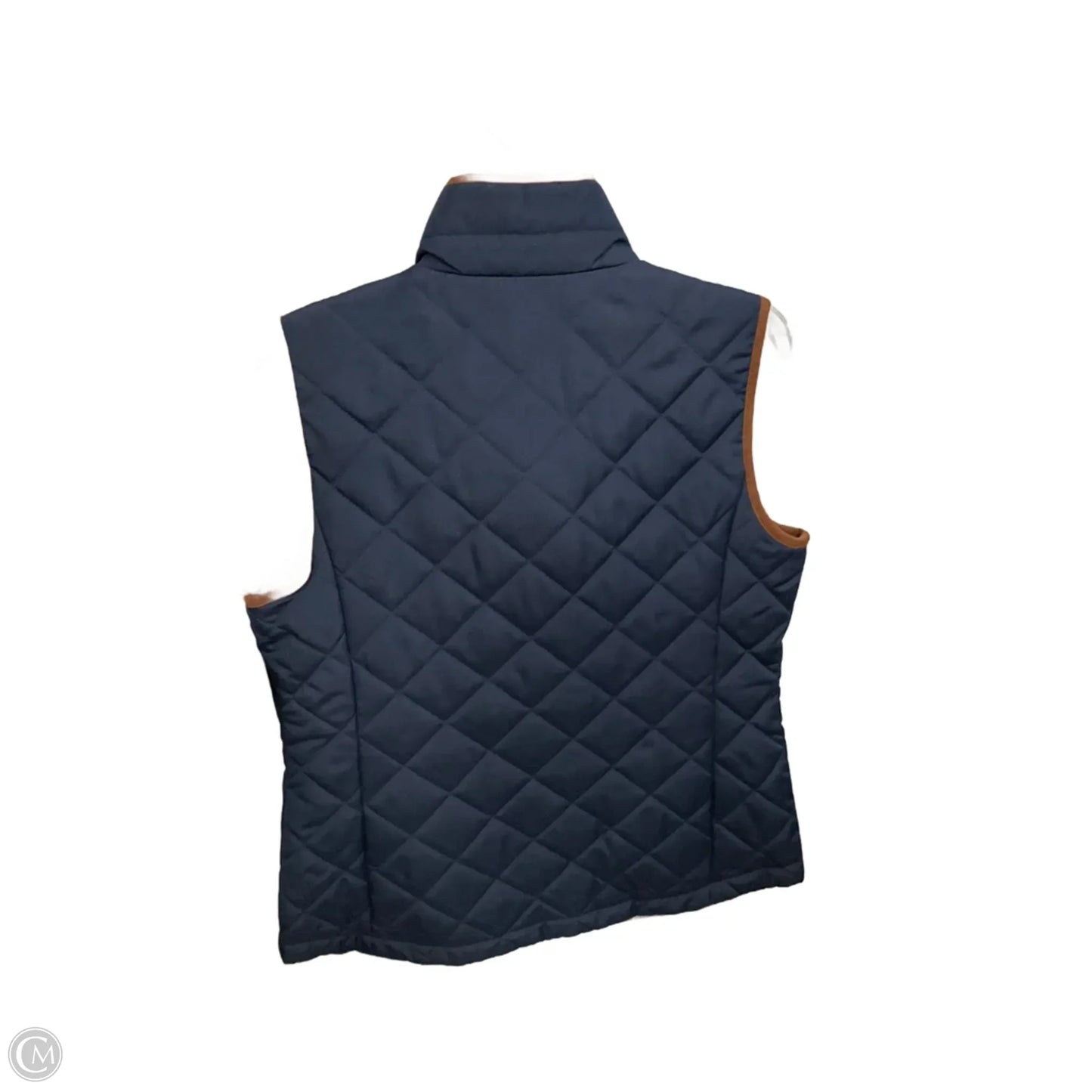 Vest Puffer & Quilted By Bass In Navy, Size: S
