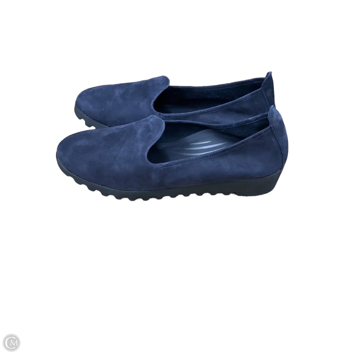 Shoes Flats By Aetrex In Navy, Size: 9