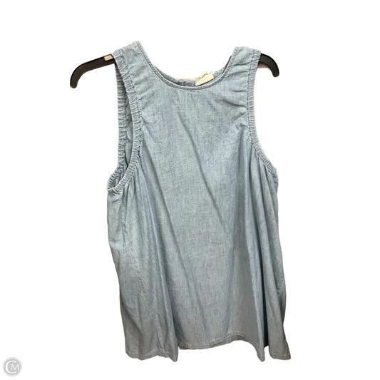 Dress Casual Midi By Ana In Blue Denim, Size: Xl