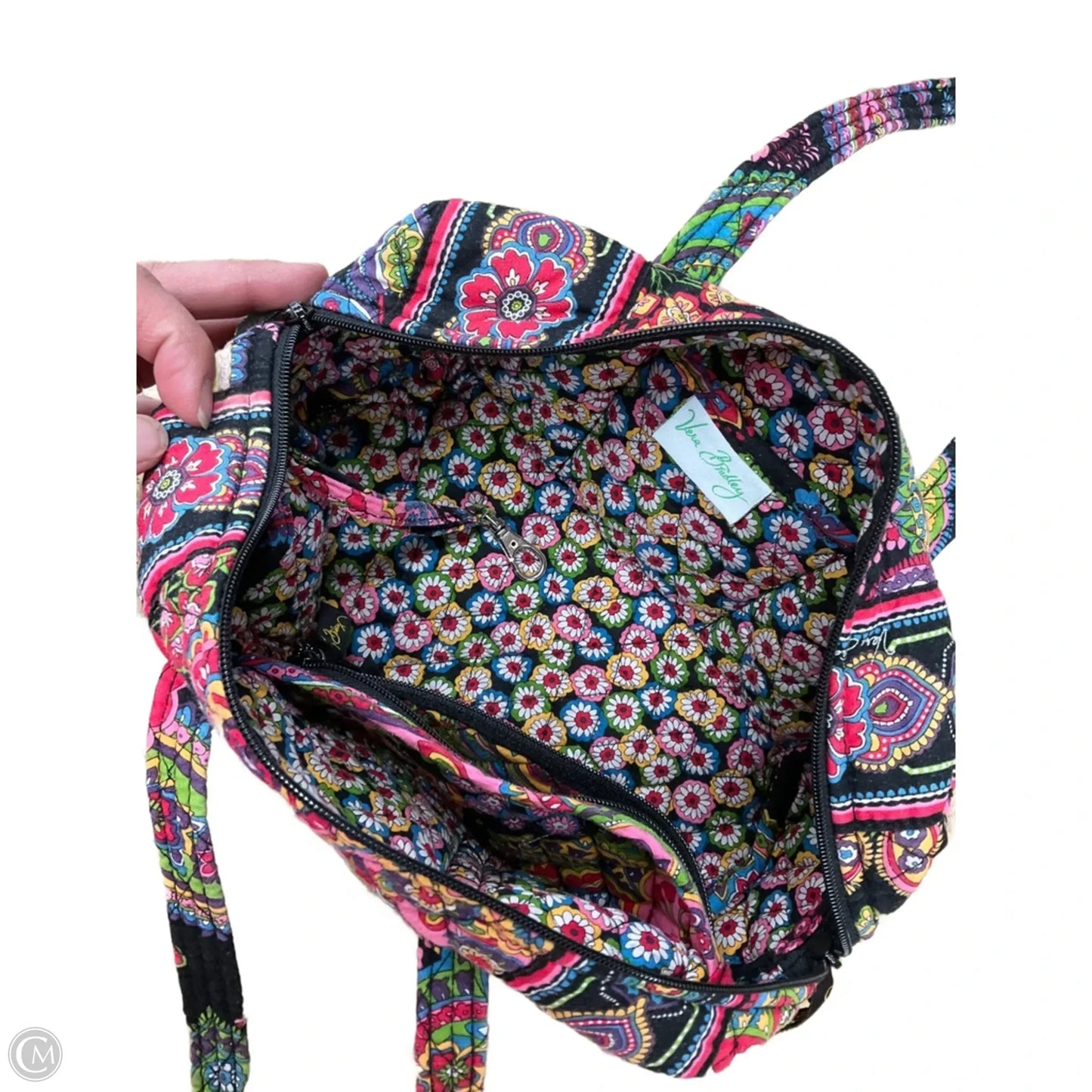 Handbag By Vera Bradley, Size: Medium