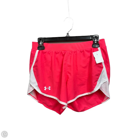 Athletic Shorts By Under Armour In Pink, Size: S
