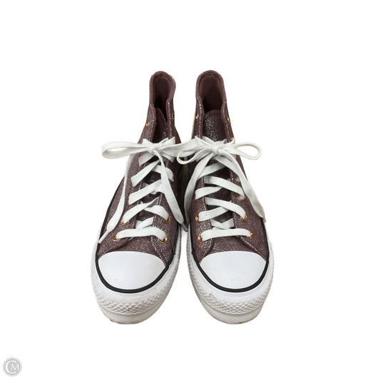 Shoes Sneakers By Converse In Purple, Size: 8