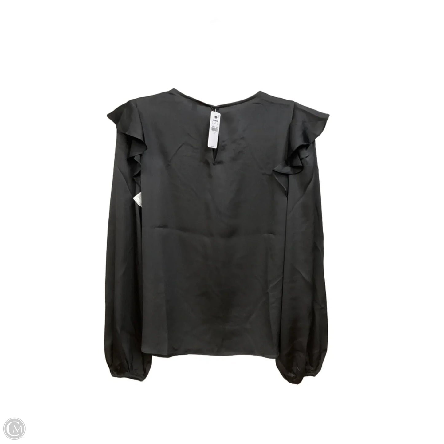 Blouse Long Sleeve By Express In Black, Size: M