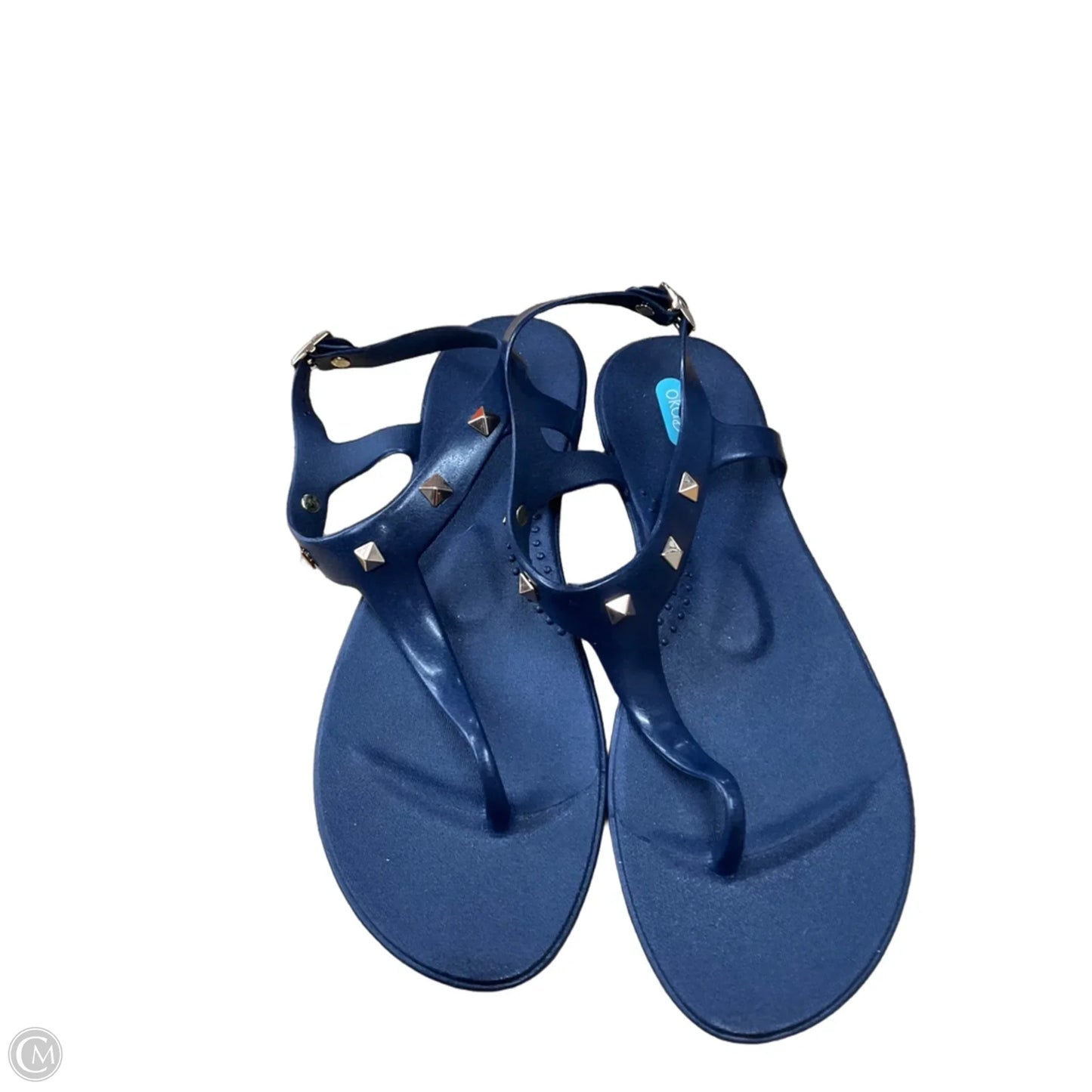 Sandals Flats By Cmc In Navy, Size: 10