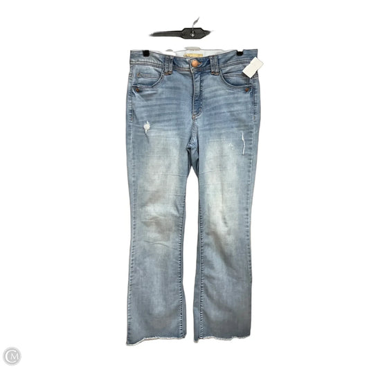 Jeans Flared By Democracy In Blue Denim, Size: 10
