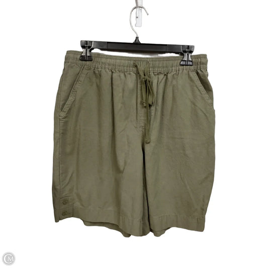 Shorts By Karen Scott In Green, Size: 8